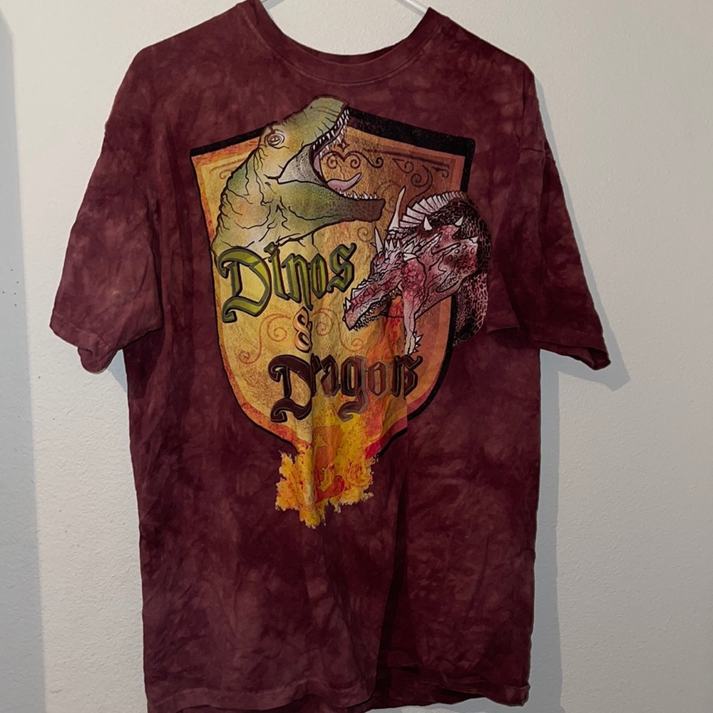 Dino and Dungeons graphic tee